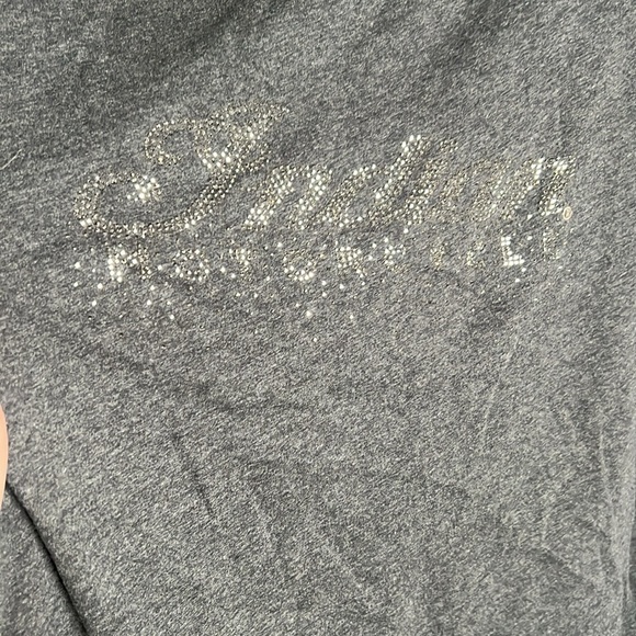 Indian Motorcycle T Shirt Women's Large Gray Long Sleeve - Picture 2 of 6